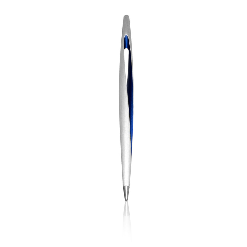 Kugelschreiber Aero Weiß und Blau