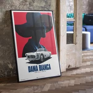Design Poster 3500 GT - Dame Blanche