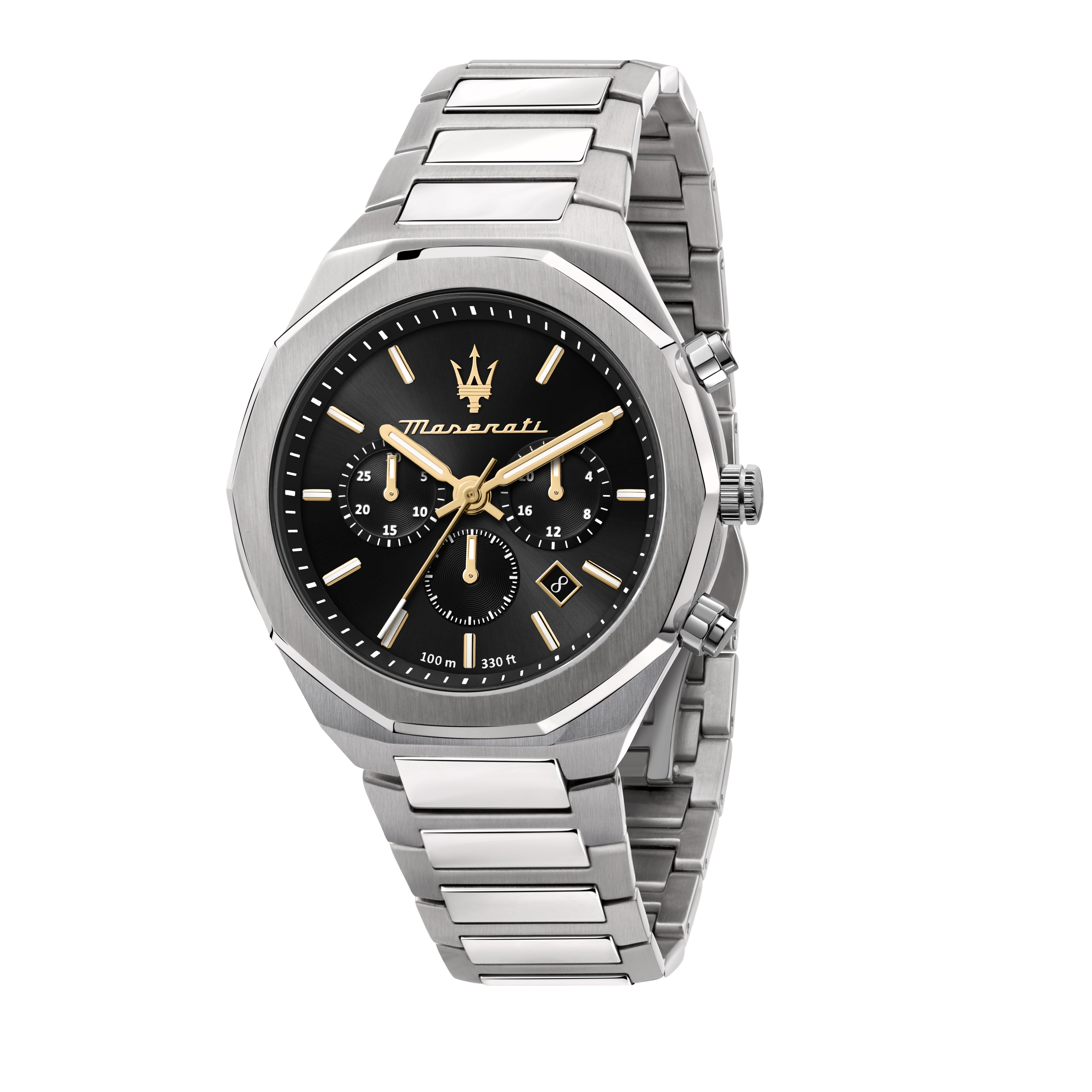 Orologi uomo: orologio uomo Orologio Maserati Trimarano chrono nero Orologi uomo: orologio uomo Orologio Maserati Trimarano chrono nero