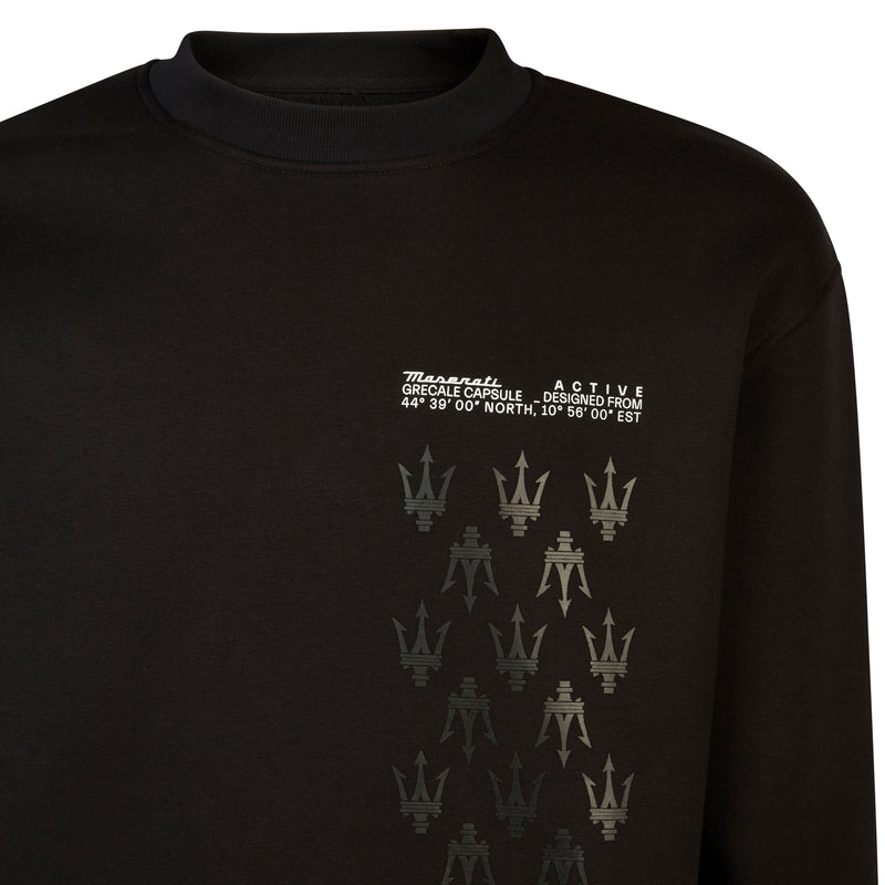 Black Grecale Sweatshirt