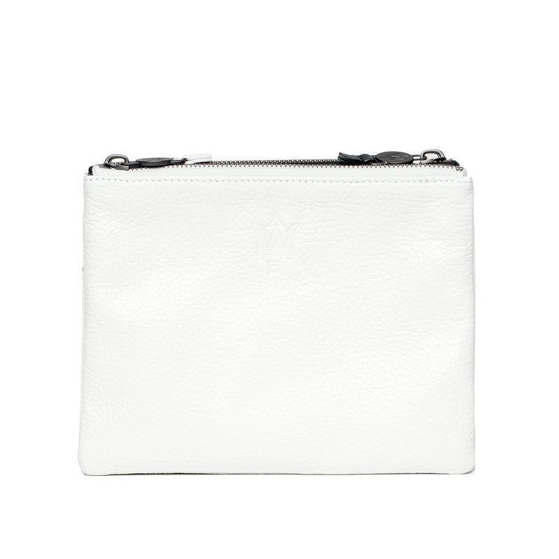 White And Black Double Pouch