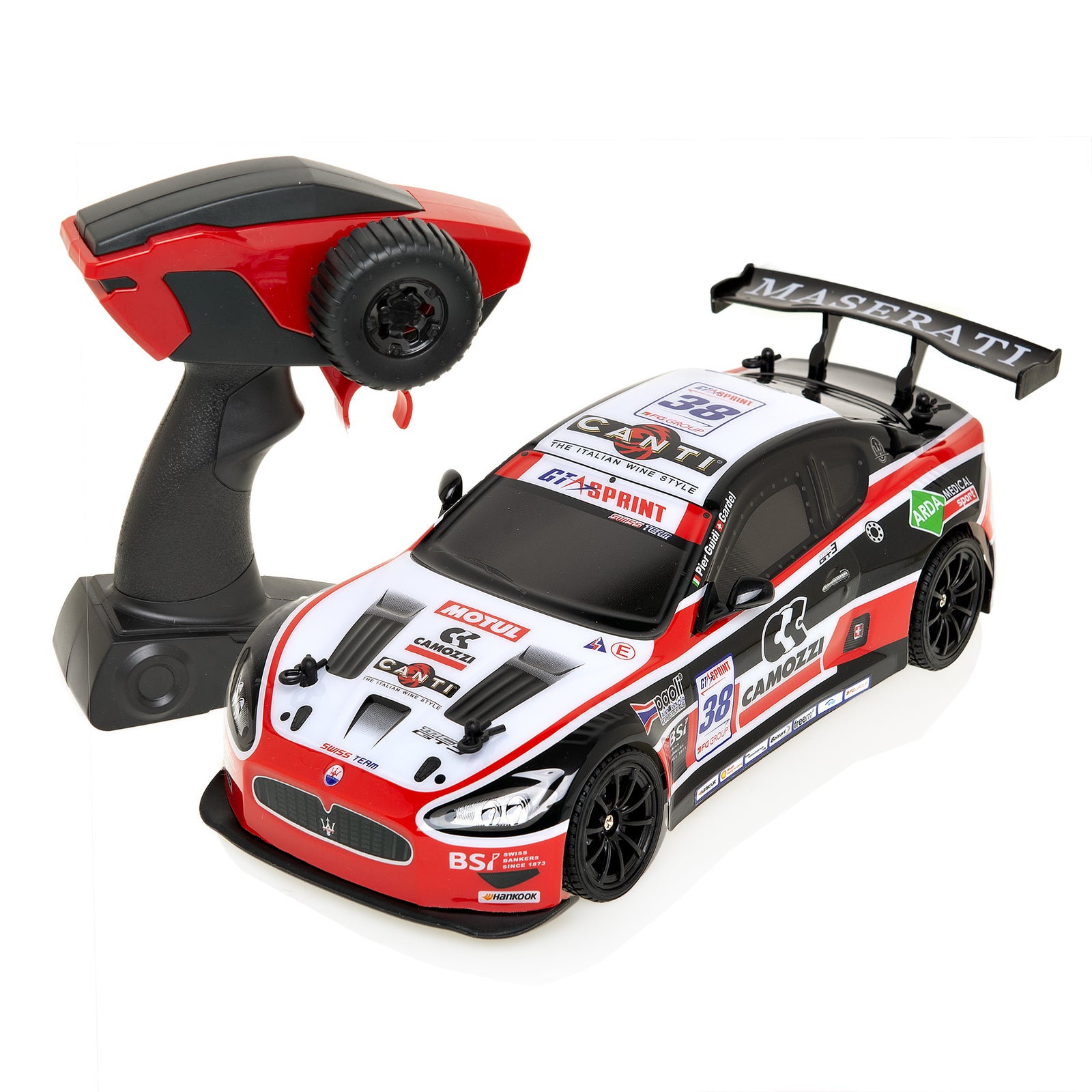 Maserati Granturismo GT3 1:24 ラジコン 1:24 R/C GRANTURISMO GT3 TWIN – MaseratiStore