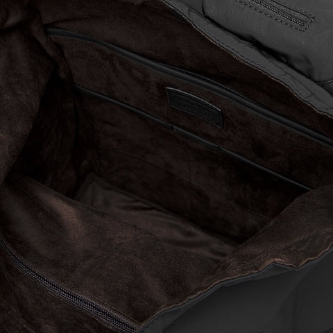 PELLETESSUTA™ black backpack by Zegna