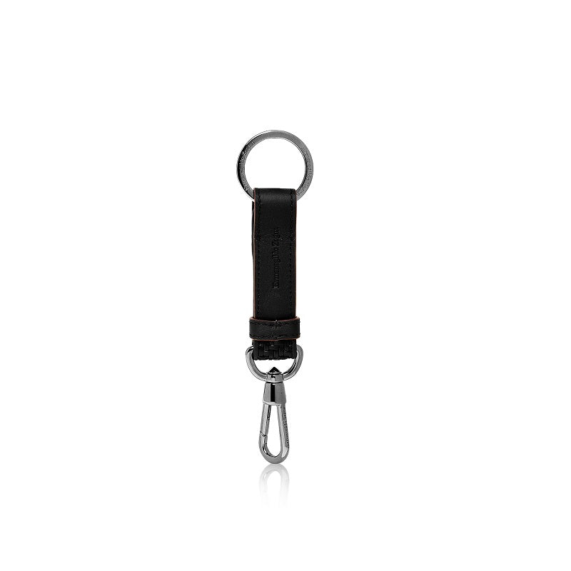 PELLETESSUTA™ black keychain by Zegna