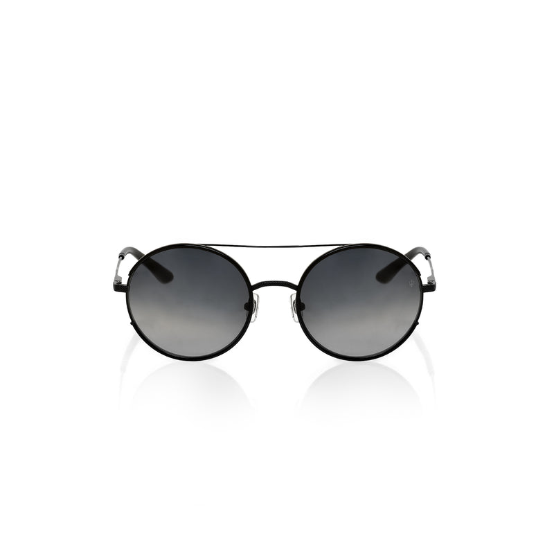 Sunglasses for Man Titanium frame shaded smoke blue lens (ms50302)