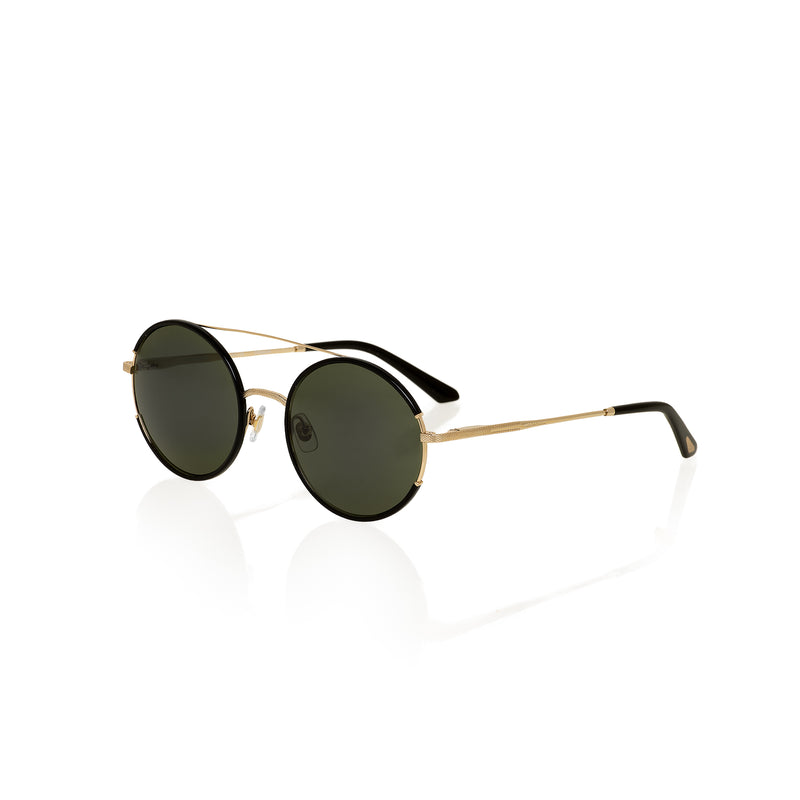 Sunglasses for Man Titanium frame green lens (ms50303)