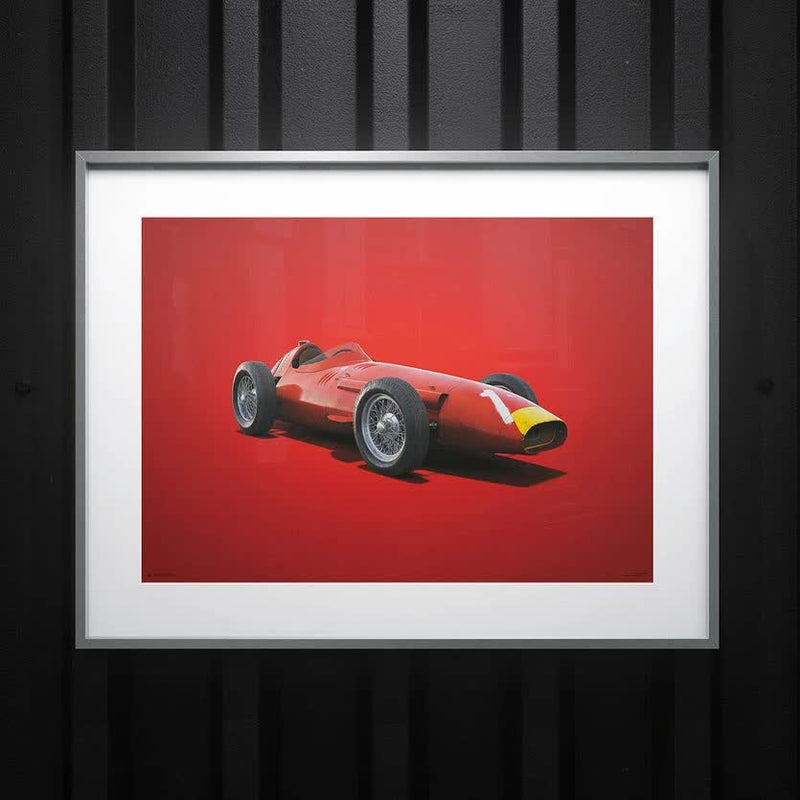Póster de diseño 250 Fangio Nürburgring GP '57