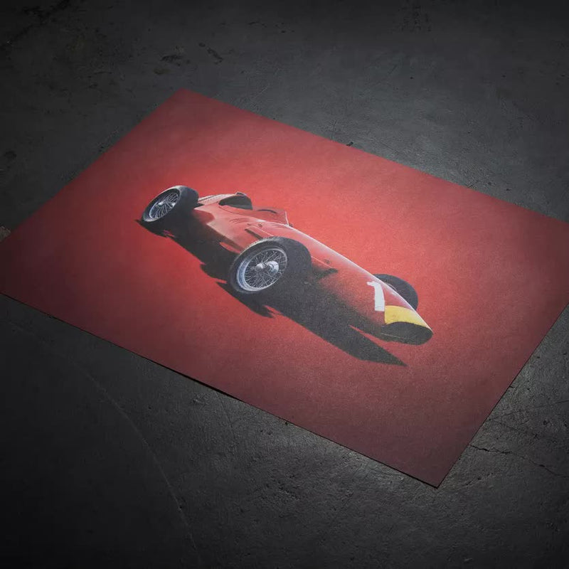 Design Poster 250 Fangio Nurburgring GP '57