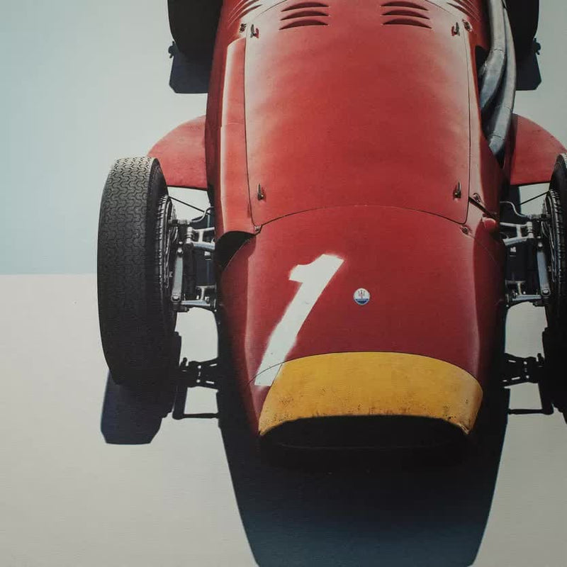 Póster de diseño 250 F Fangio Gran Premio de Alemania
