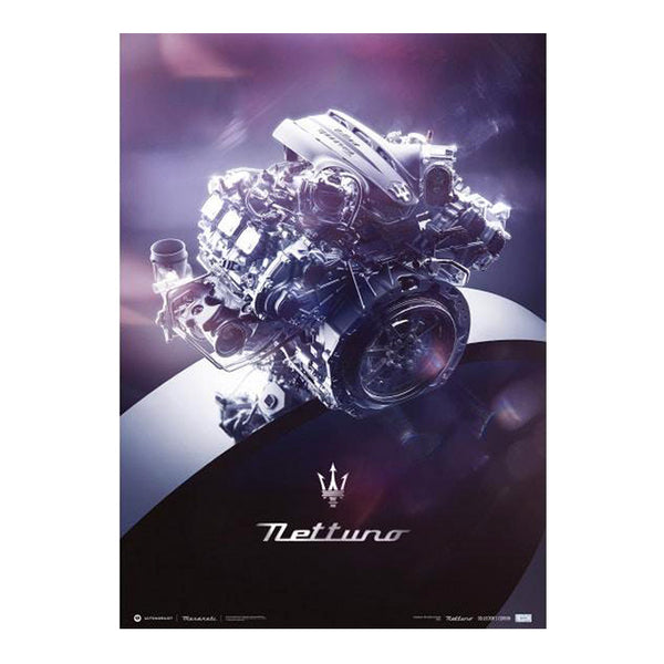 MC20 Nettuno Engine Poster - The Ring - The Collector's Edition