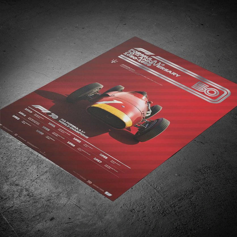 Poster 50s F1 Collector's Edition
