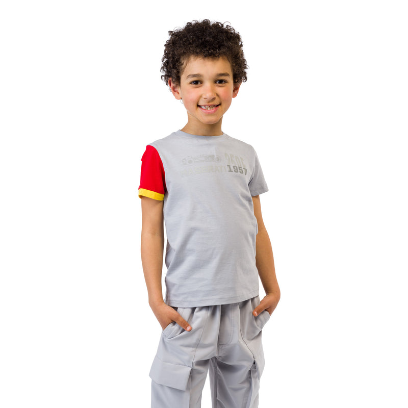 250FT-Shirt für Kinder in Grau – MaseratiStore