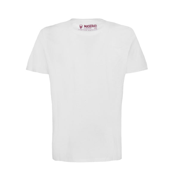250F-T-Shirt für Herren in Weiß 