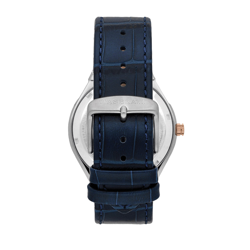 Automatic Stile Watch - Blue leather strap (R8821142001)