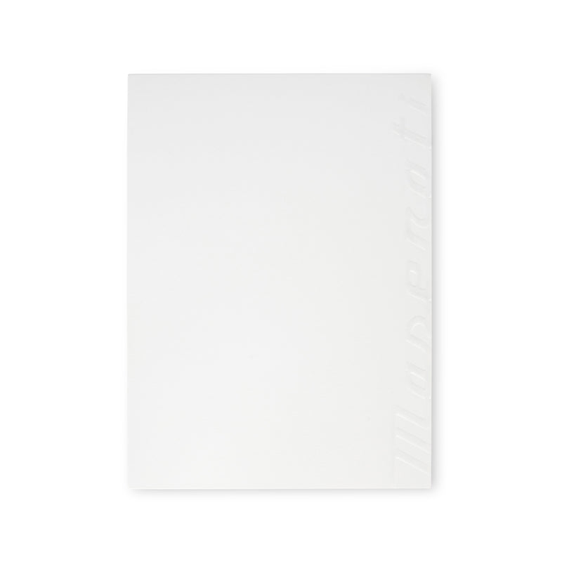 Bloc de notas A4 Script Maserati Blanco
