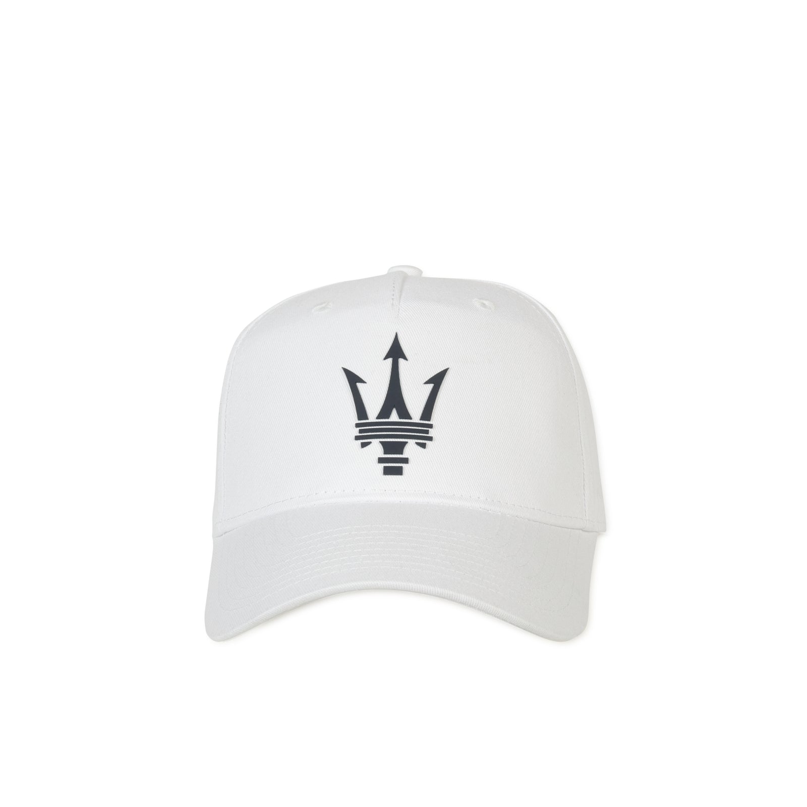 White Cap with Blue Maserati Trident – MaseratiStore