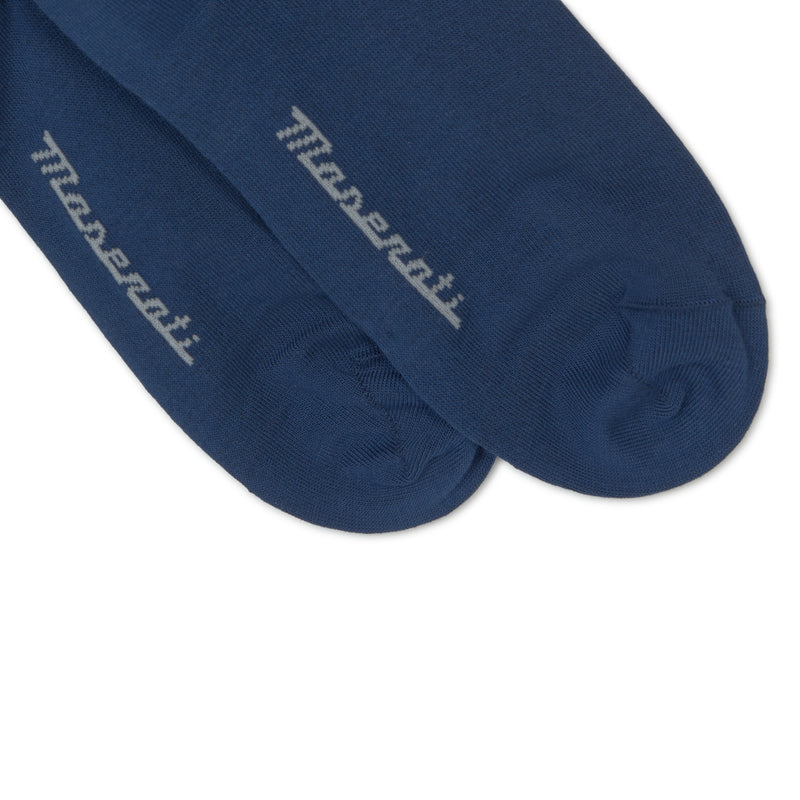 Blue Unisex Socks with Trident