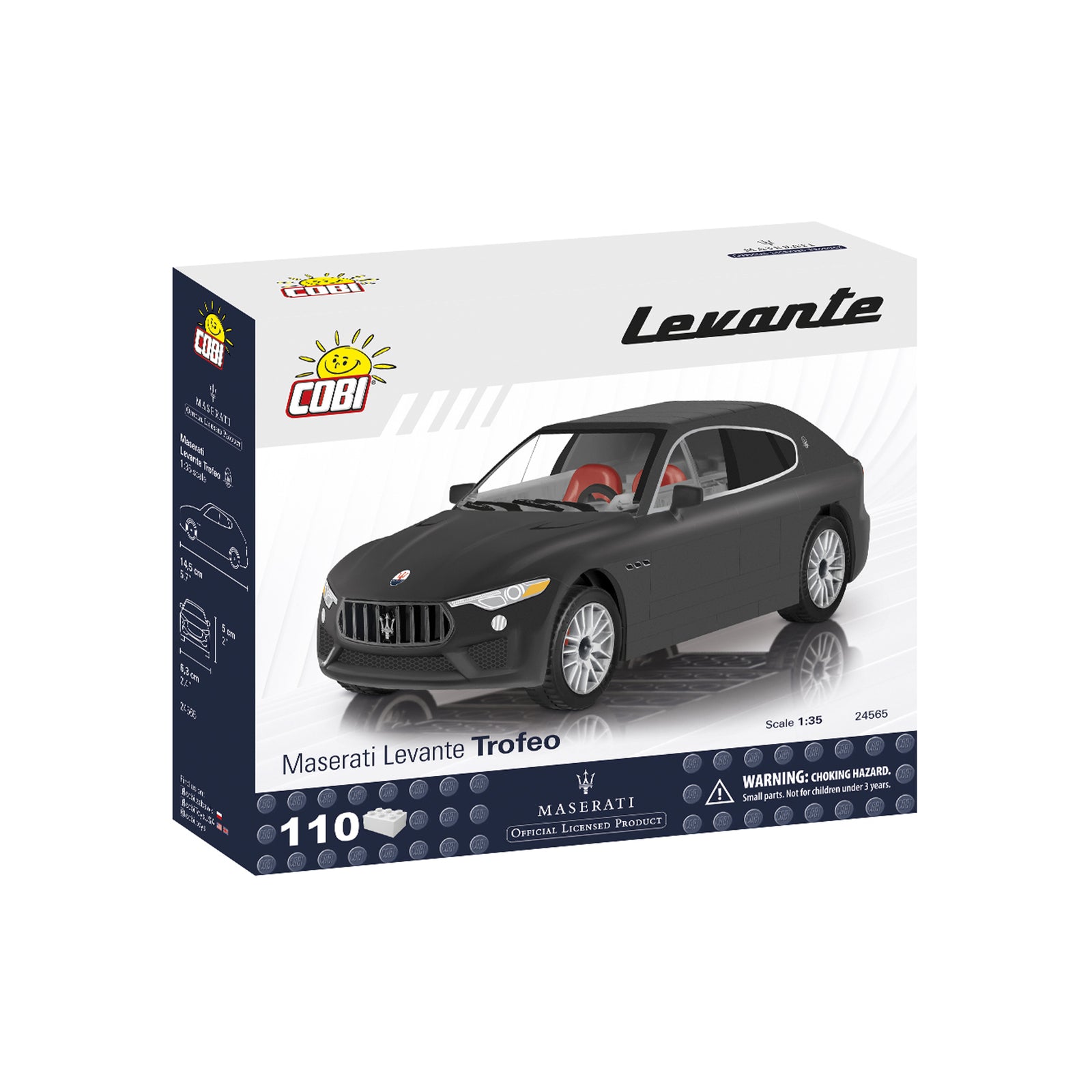 1:35 Grey Levante Trofeo to build – MaseratiStore