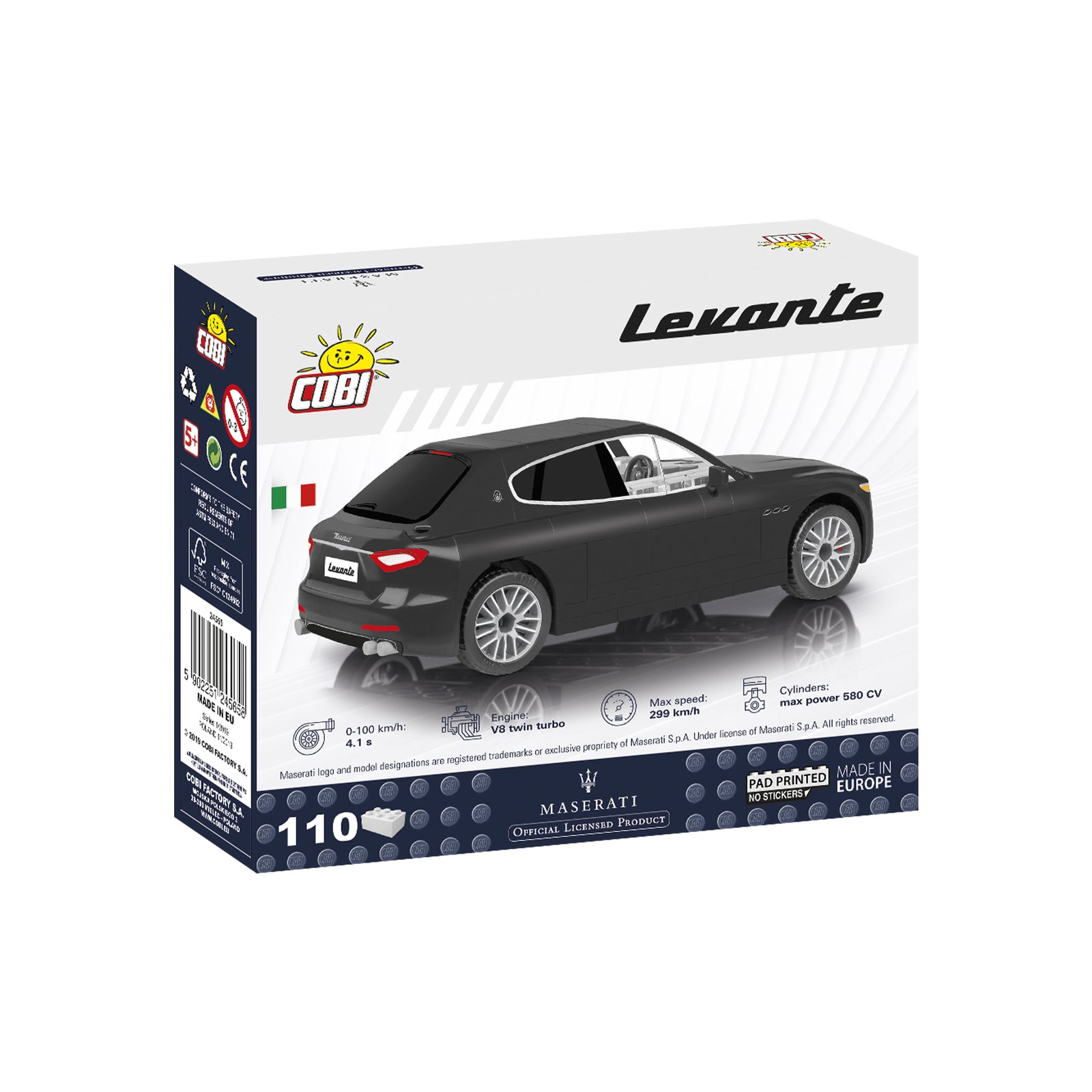 1:35 Grey Levante Trofeo to build – MaseratiStore