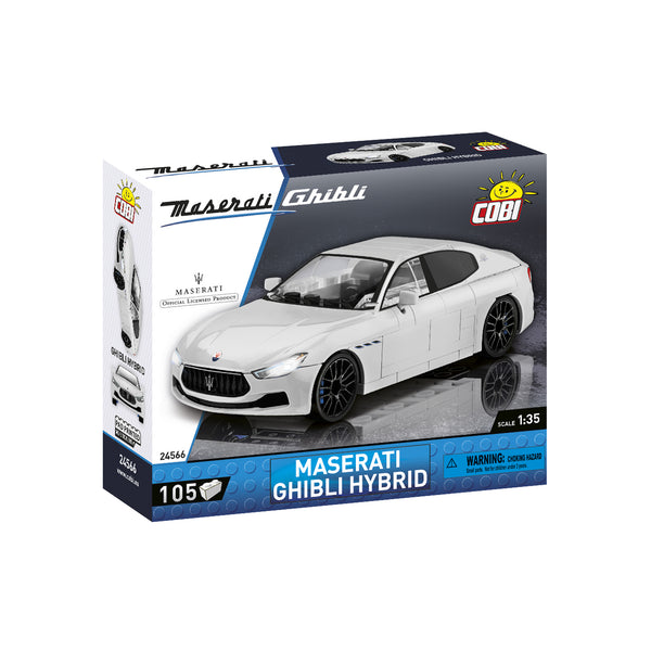 1:35 Ghibli Hybrid da Costruire Bianco – MaseratiStore