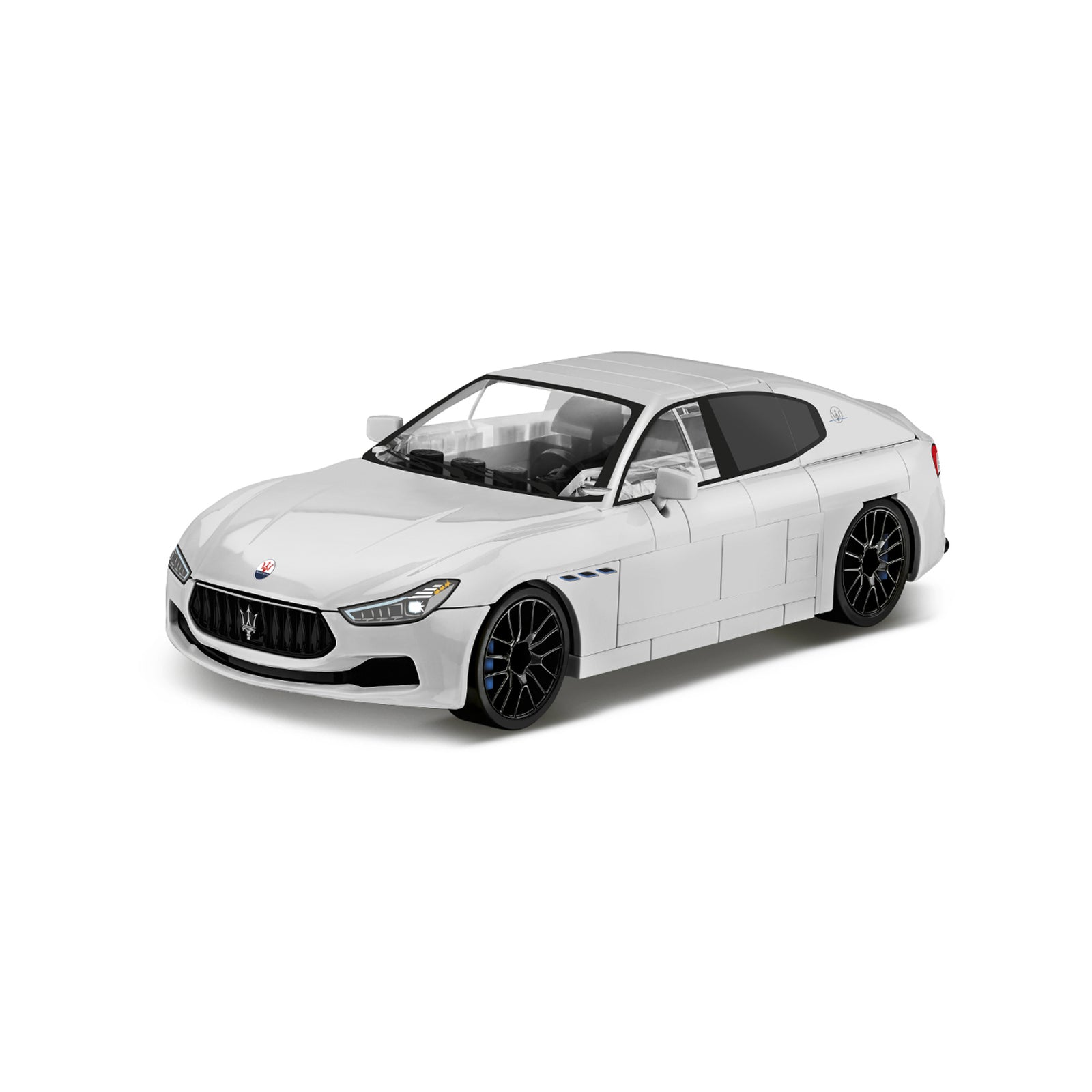 1:35 Ghibli Hybrid blanco para construir – MaseratiStore
