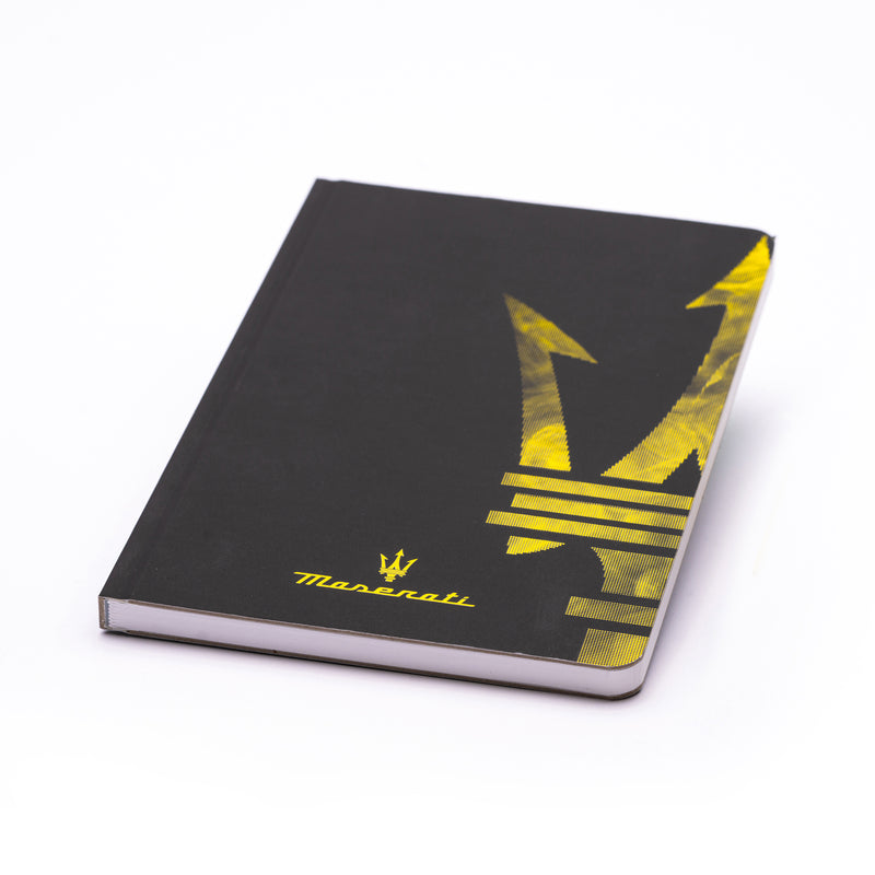Black-Yellow Stone Paper Notebook