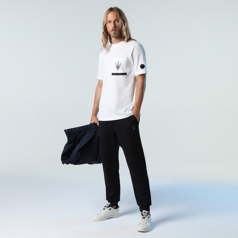 Blue Pocket Organic Jersey T-Shirt