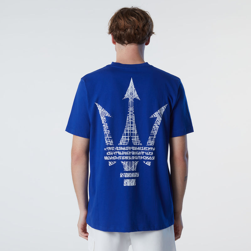 Electric Blue Organic Jersey T-shirt