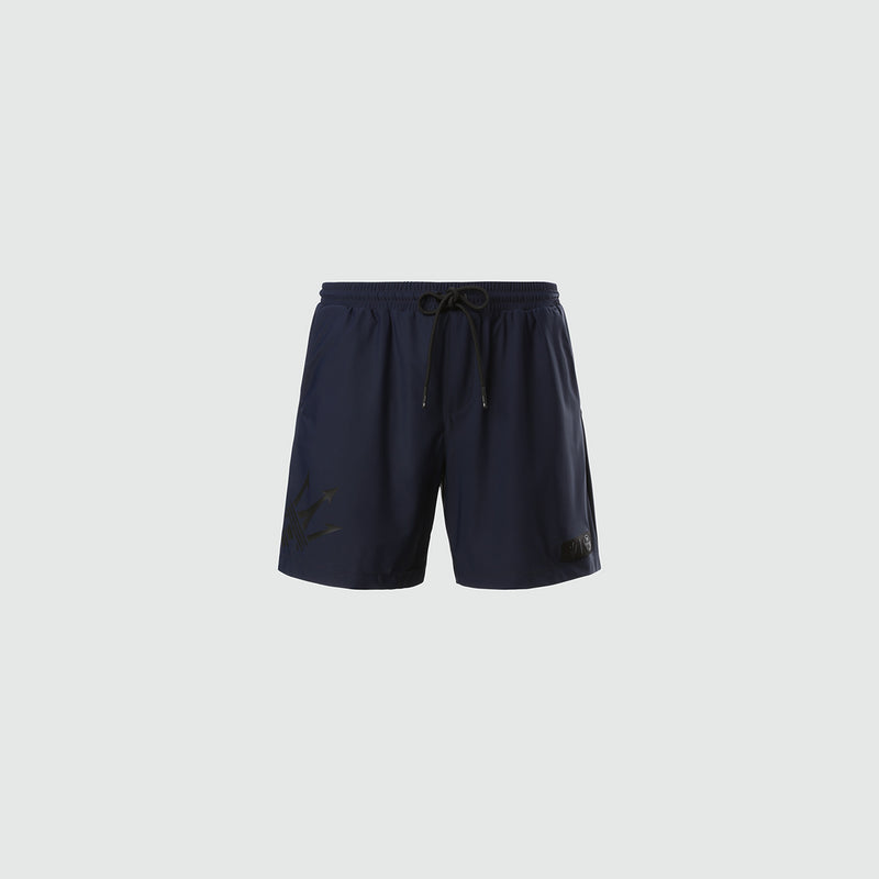 Navy Blue Recycled Fabric Beach Shorts