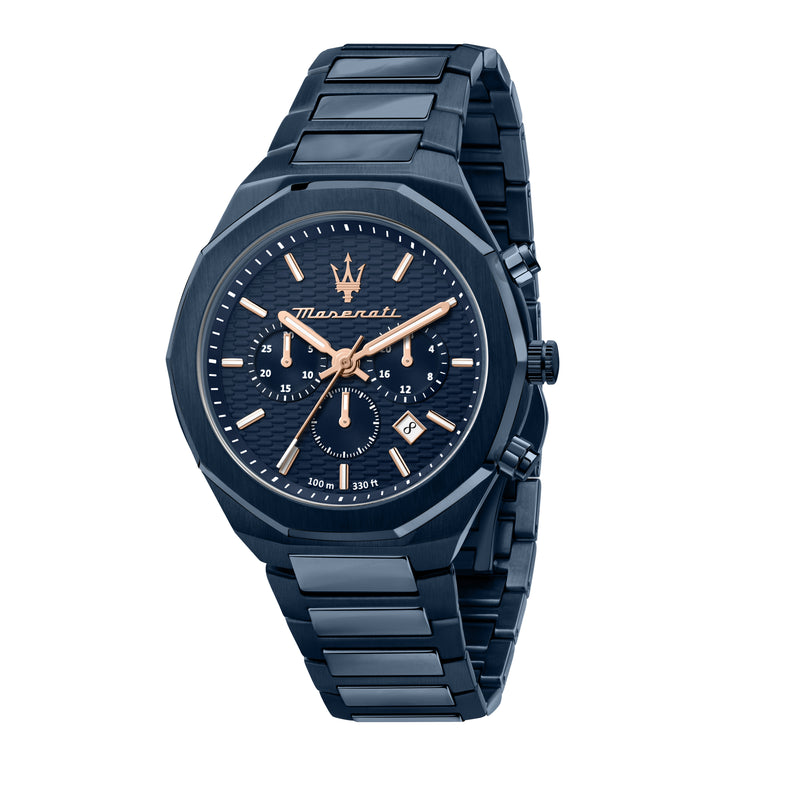 Uhr Stile Crono – Blaues Ziffernblatt (R8873642008)