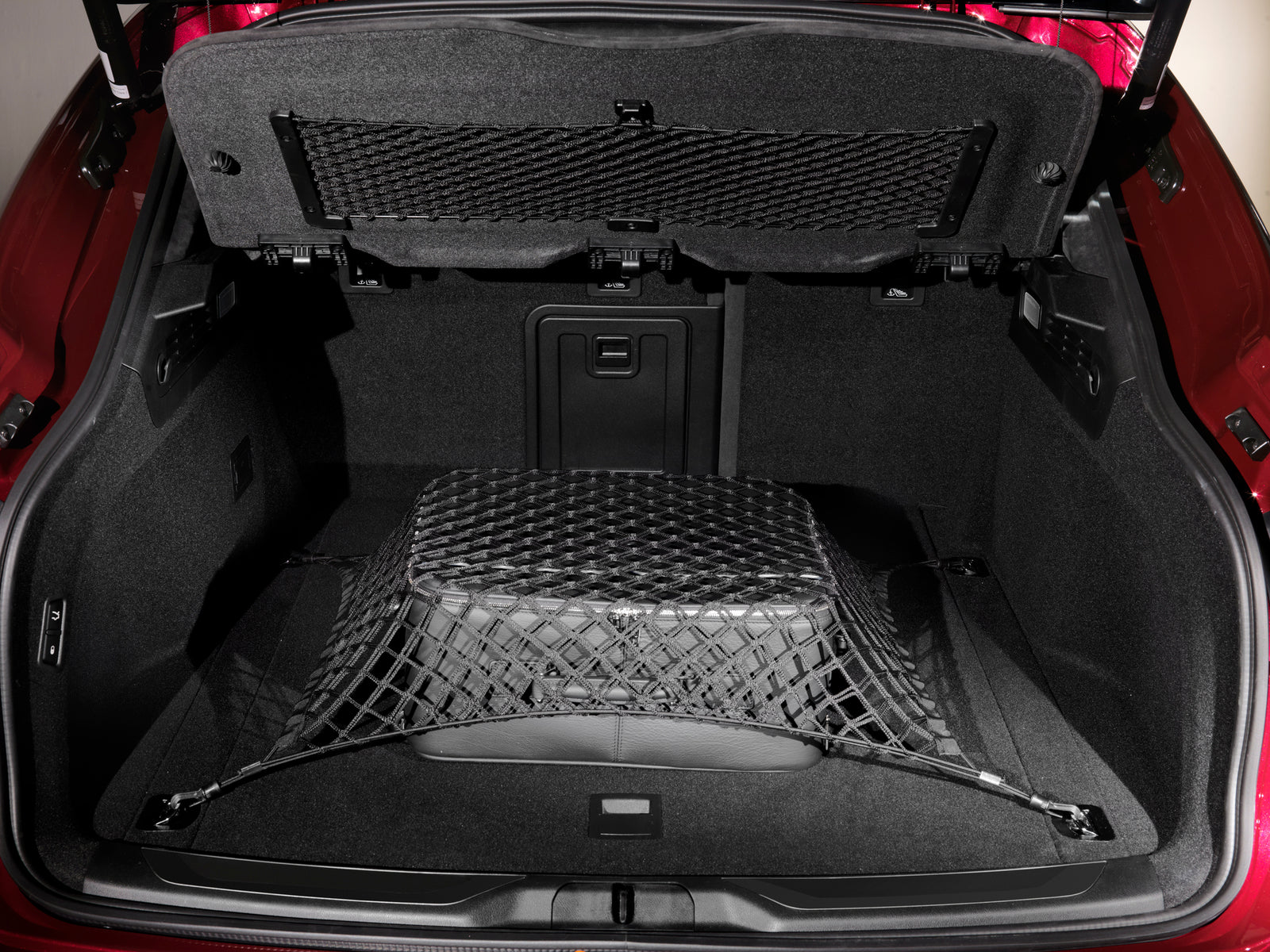 Ferocity Rete Portabagagli Universale Per Auto - Nero, Maglia Elastica Con Ganci, Ordina Il BAULE